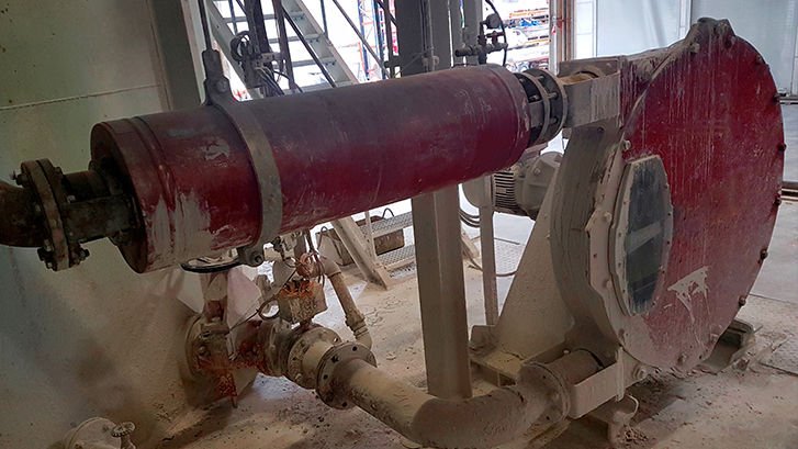 Abrasive Fluid Pumps in Cement Applications | Case Study WMFTG Industrial